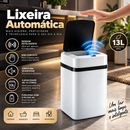 Lixeira Automática Inteligente com Sensor 13L | Vincere