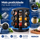 Porta-Temperos Giratório Brinox Lock & Stock – 9 Potes