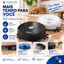 Robô Aspirador 3 em 1 – Varre, Aspira e Passa Pano | Vincere